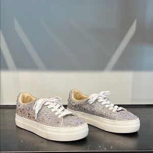 Betsey Johnson Crystal Sneakers